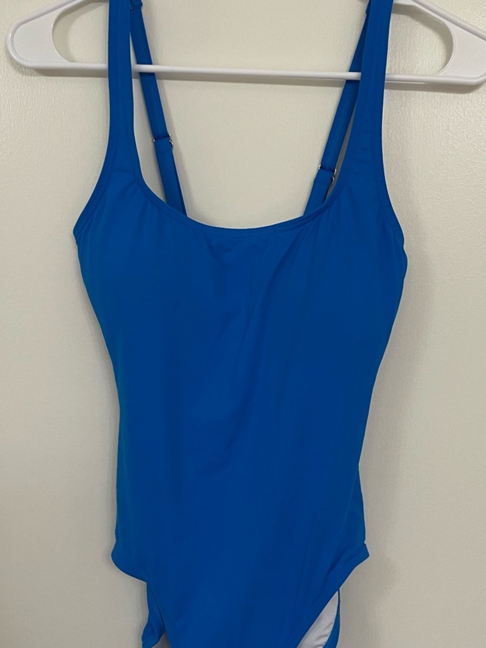 Michael Kors Lace back one piece swimsuit NWT Tile Blue size 6